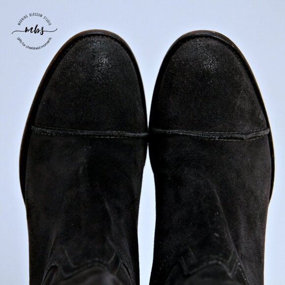 J. Crew Brewster Suede Mid Calf Boots - Picture 10 of 14